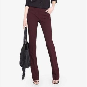 EXPRESS Tall Columnist Boot Check Pants Chinos